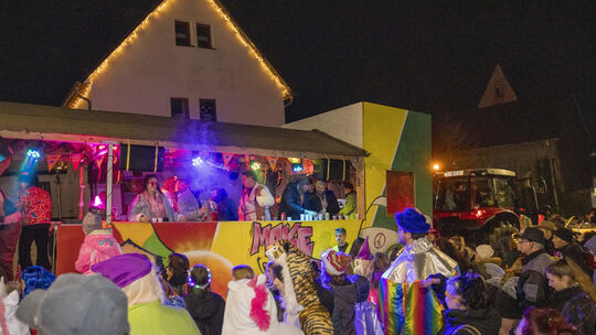Eindrücke vom Nachtumzug in Irmtraut