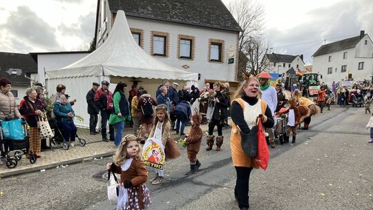 Rosenmontagsumzug in Urmersbach