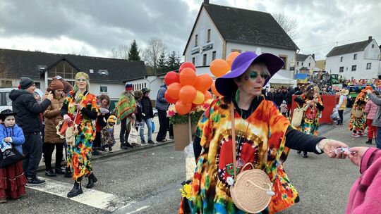 Rosenmontagsumzug in Urmersbach