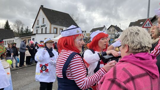 Rosenmontagsumzug in Urmersbach