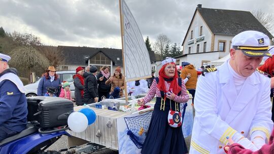 Rosenmontagsumzug in Urmersbach