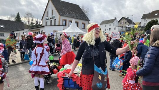 Rosenmontagsumzug in Urmersbach