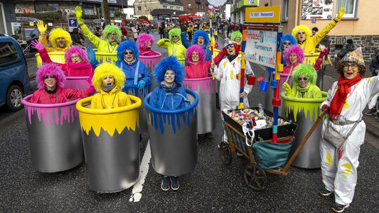 Rosenmontagsumzug in Rennerod