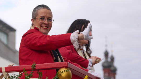 Rosenmontagzug in Koblenz
