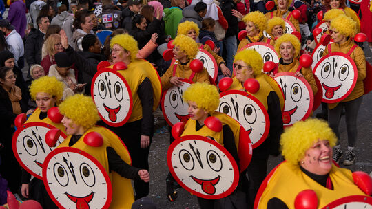 Rosenmontagzug in Koblenz