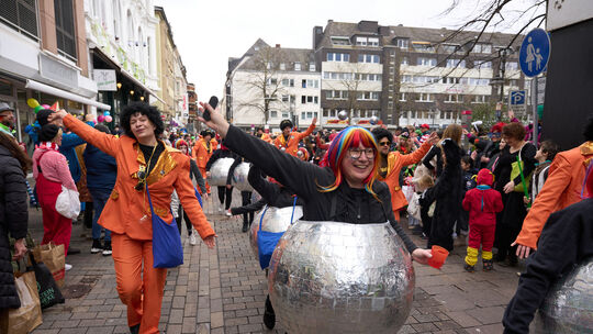 Rosenmontagzug in Koblenz