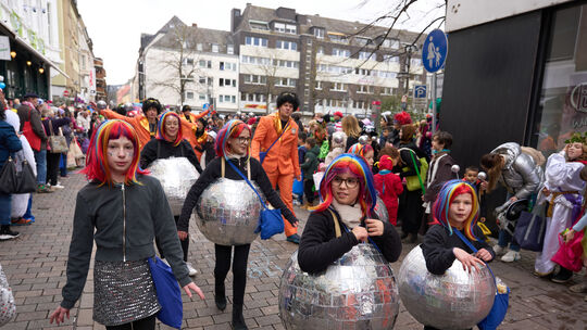 Rosenmontagzug in Koblenz