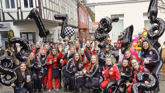 Rosenmontagszug Linz 2024