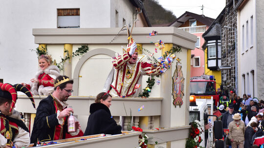 Buntes Narrentreiben in Brohl. 5-brohl-zug