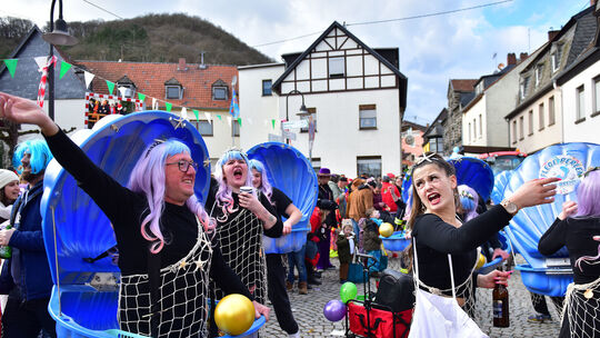Buntes Narrentreiben in Brohl. 2-brohl-zug