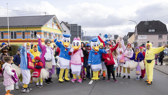 Karnevalsumzug in Langenhahn