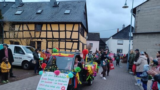Karnevalsumzug in Nochern