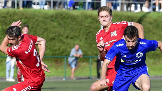 Fussball, Rheinlandliga, SG Malberg vs. VfB Wissen, 26.08.2023