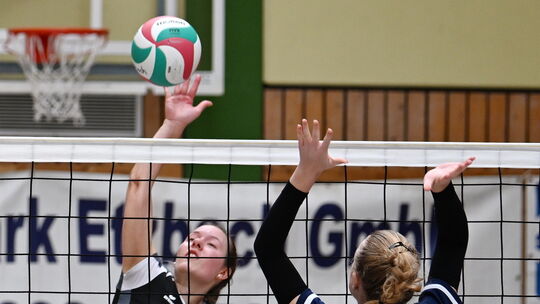 Volleyball, Rheinland-Pfalz Liga Frauen, SSG Etzbach vs VBC Hassloch, 24.04.2024