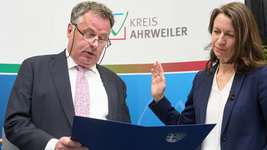 Cornelia Weigand neue Landrätin im Kreis Ahrweiler