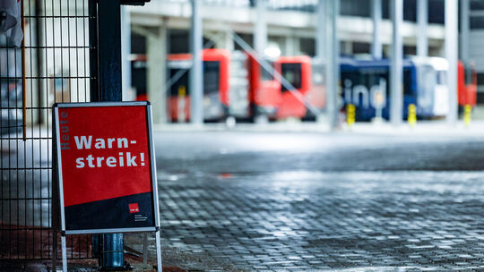 Streik der öffentlichen Busunternehmen