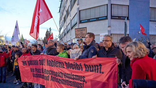 Mahnwache: Wir passen auf! Koblenz bleibt bunt!