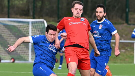 Fussball, Bezirksliga Ost, SG Weitefeld Langenbach-Nauroth vs. SG Neitersen-Altenkirchen, 25.02.2024