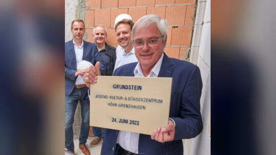Grundsteinlegung Jugend-Kultur- & Bürberzentrum Höhr-Grenzhausen - 2