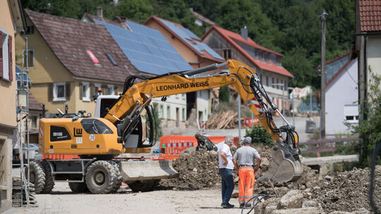 Straßenerneuerung in Braunsbach