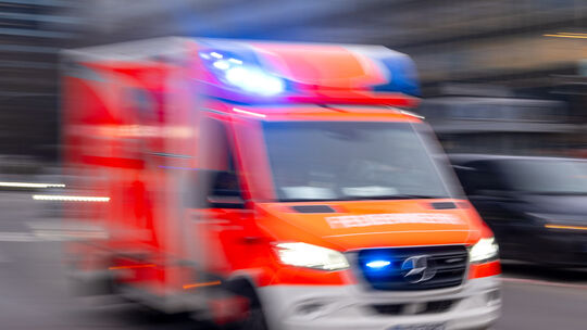 Eine tote Person bei Hausbrand