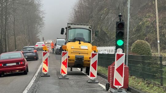 Baustelle bei Brüder - Infrastruktur