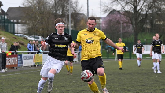 Fussball, Kreisliga B2, SSV Weyerbusch vs. VfL Oberlahr-Flammersfeld, 17.03.2024