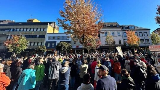 Demo gegen Rechtsextremismus in Neuwied