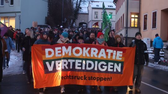 Demonstrationen gegen Rechtsextremismus - Jena