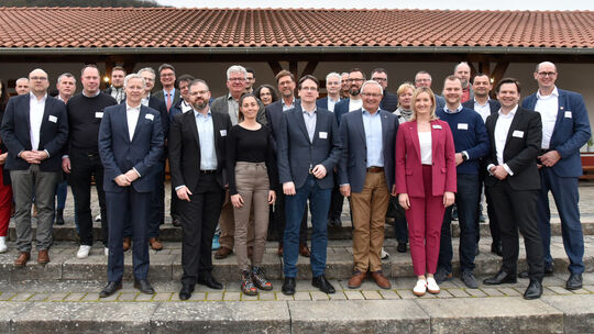 Wirtschaftsgesprich in der Römerwelt Rheinbrohl