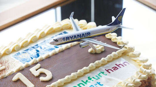 15 Jahre Ryanair am Flughafen Hahn