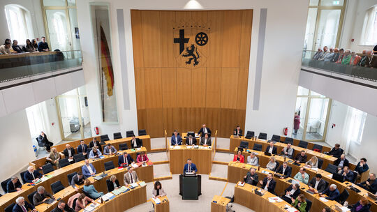 Sitzung Landtag Rheinland-Pfalz
