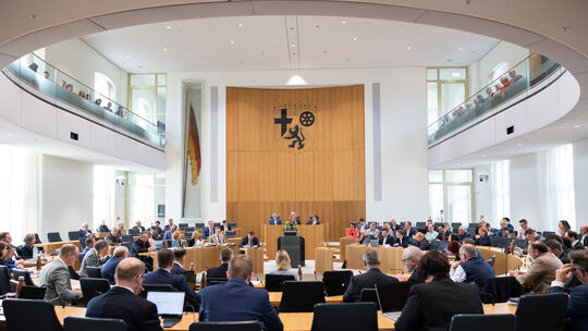 Sitzung Landtag Rheinland-Pfalz