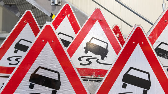 Straßenmeisterei vor Wintereinbruch