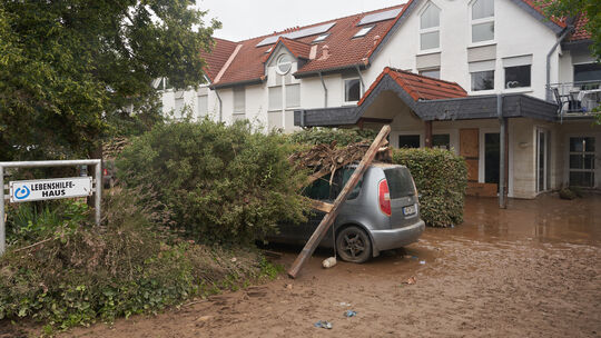 Nach dem Unwetter in Rheinland-Pfalz