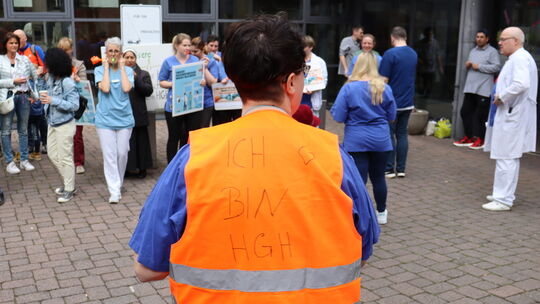 HGH Bingen Protest
