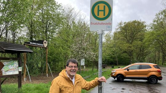 Jürgen Sabel Bushaltestelle Conder Höhe
