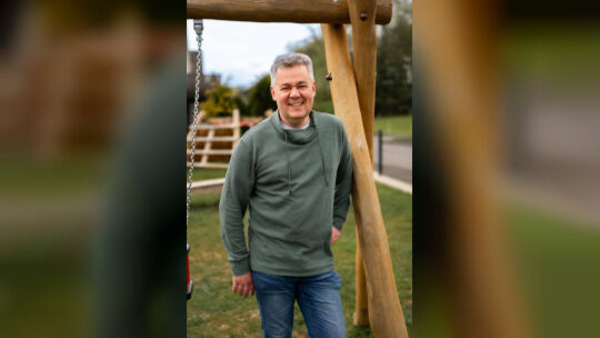 Sven Regner möchte Ortsbürgermeister von Stochkhausen-Illfurth werden. Foto: Janica Vohl Sven Regner