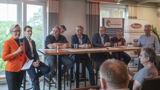 Podiumsdiskussion in Breitscheid