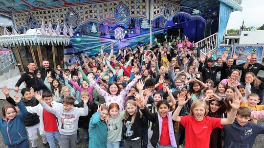 Kinderrallye auf der Pfingstkirmes in Heddesdorf