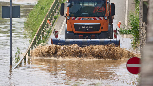 Hochwasser in Rheinland-Pfalz - Mosel