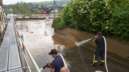 Hochwasser - Rheinland-Pfalz - Mosel