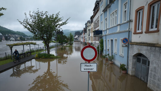 Hochwasser in Rheinland-Pfalz - Mosel