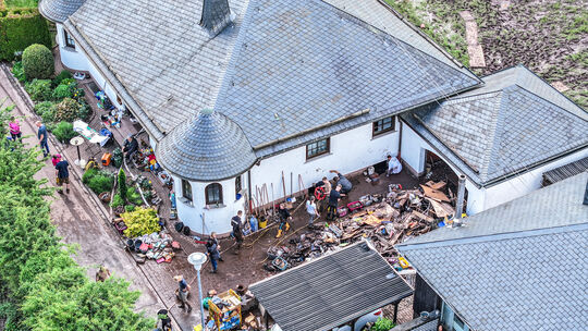 Unwetter in Rheinland-Pfalz