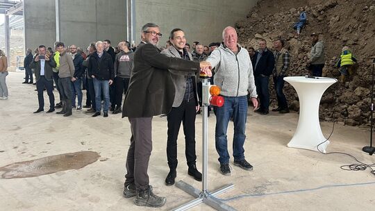 Eröffnung der Anlage Tongrube Meudt
