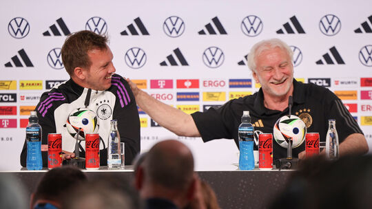 Nationalmannschaft in Blankenhain - Pressekonferenz