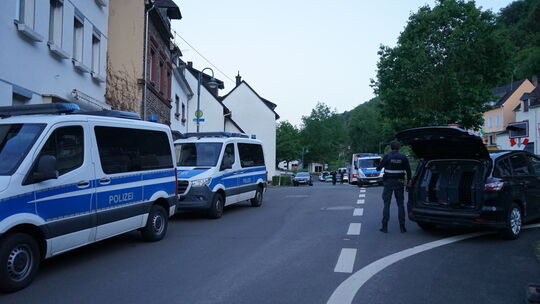 Polizei beendet Feier in Rheinland-Pfalz