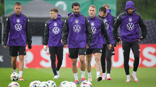 Nationalmannschaft in Blankenhain - Training