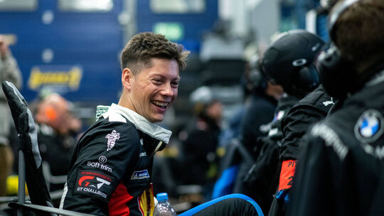 Max Hesse (BMW M Team RMG, BMW M4 GT3, SP9, 72) in der Box, GER, 52. ADAC Ravenol 24h Nuerburgring, 24 Stunden Rennen, 0