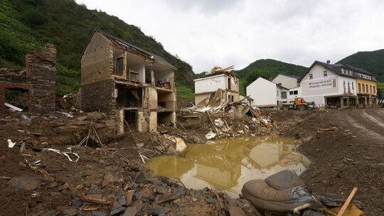 Nach dem Unwetter in Rheinland-Pfalz